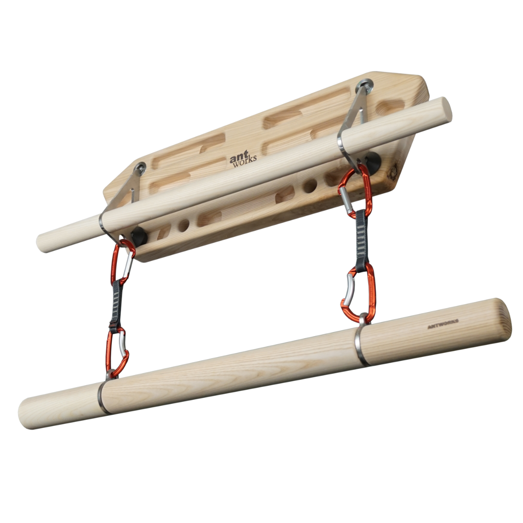 Lukis Darling - rotierende Klimmzugstange aus massivem Eschenholz